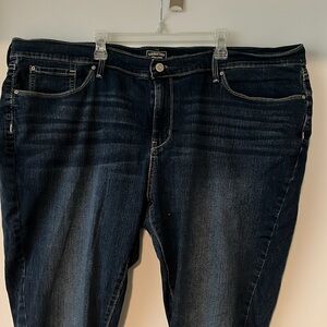 Levi Strauss Signature Gold Curvy Straight 37 x 30 Stretch Jeans 24S